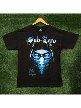 Mortal Kombat Sub-Zero Flawless Victory T-Shirt Size Large